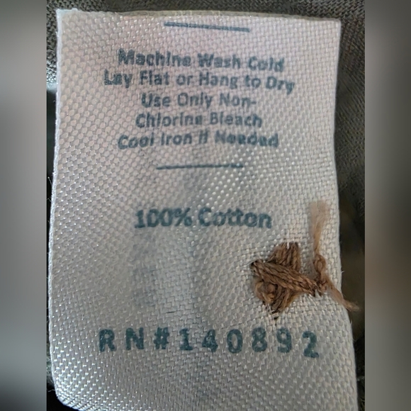 Marine Layer “Sydney” Romper • Size L • Sage-Green Gauzy Cotton - Picture 6 of 10